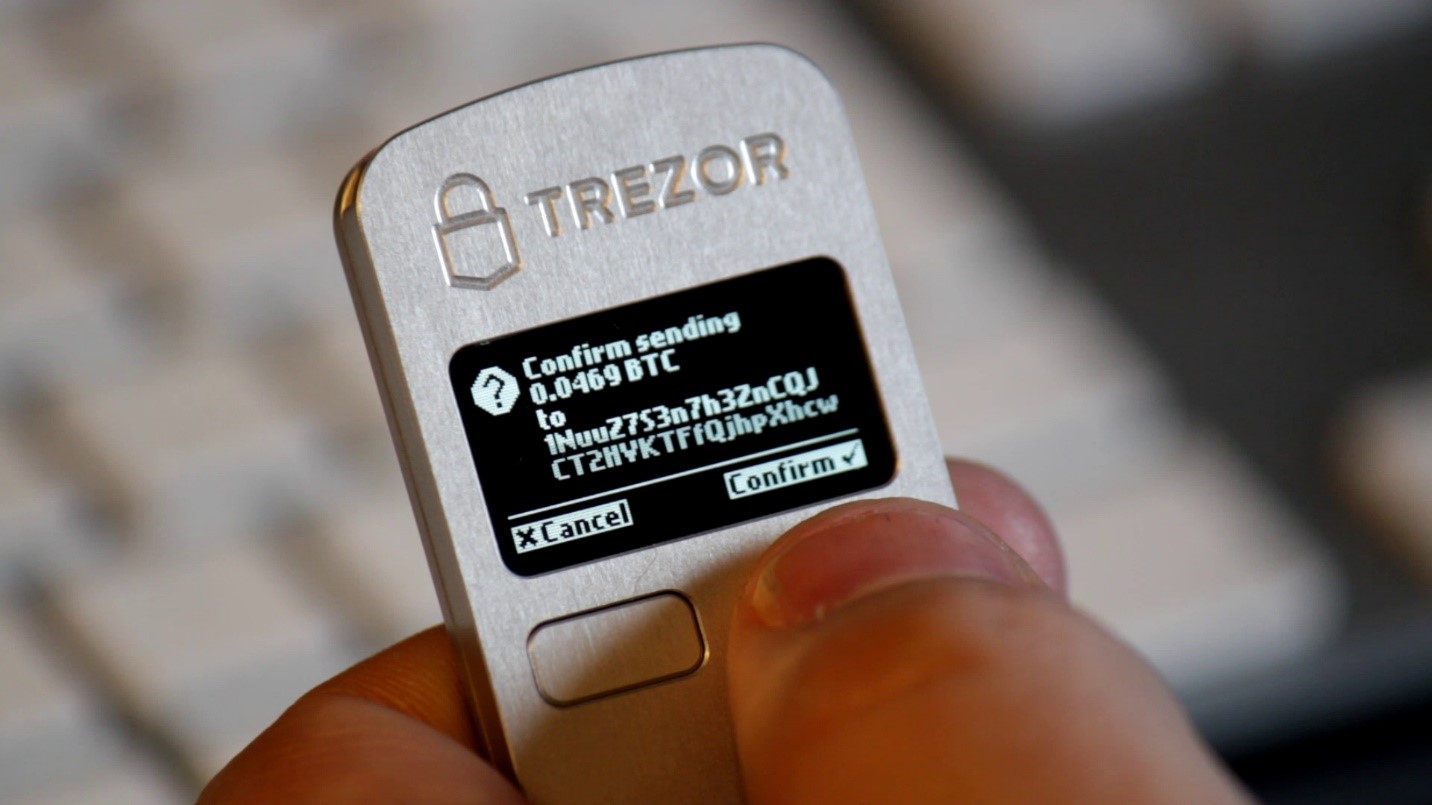 trezor plånbok